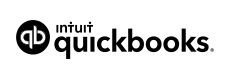 QuickBooks logo representing financial software solutions for tax compliance and accounting services.