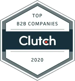 Clutch 2020 award